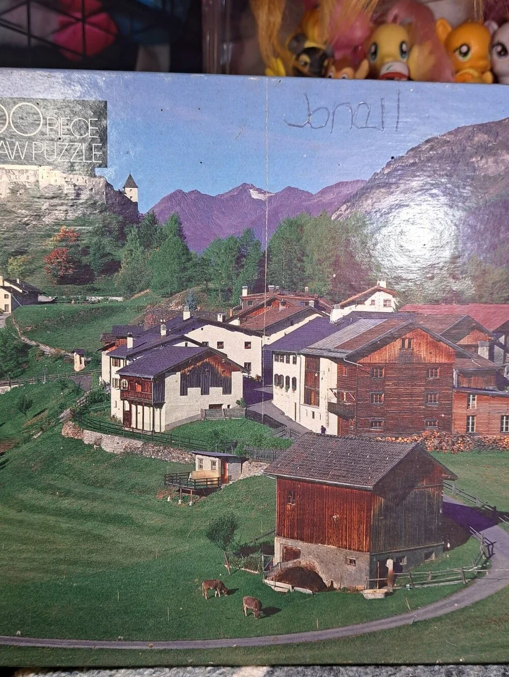 Vintage Sealed CIB Golden Design 500 Piece Fully Interlocking Jigsaw Puzzle